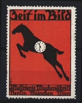 Reklamemarke berlin - berlin, &