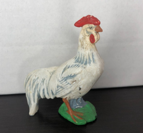 Schleich hahn weiß bauernhof - hahn,