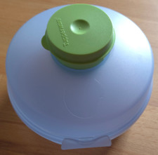 Tupperware semmelrunde Hamburger-Brötchen-Box mit Dip-Behälter (2)