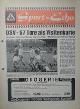 Fussball-Programmheft   76/77   Oberliga    Atlas Delmenhorst - OSV Hannover