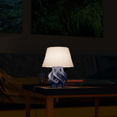 Root table lamp tischlampe - table, -tischlampe