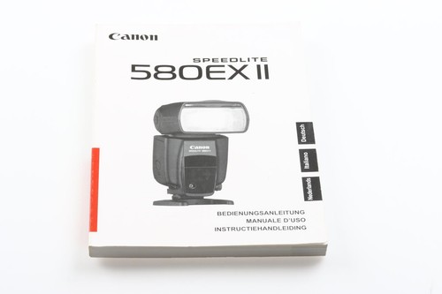 Canon speedlite 580ex - speedlite, ii