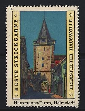 Reklamemarke helmstedt - reklamemarke,