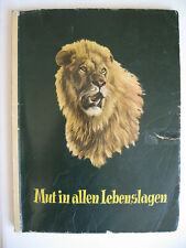 Edeka Sammelbilderalbum "Mut in allen Lebenslagen", 1954, komplett
