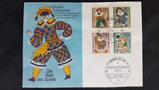 Ersttagsbriefe 1970 Mich Nr. Berlin 373 - 376, Bonn Mich Nr. BRD 650 - 653