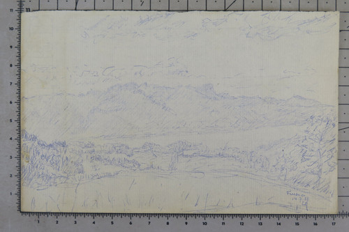 Zeichnung landschaft fruence - zeichnung,