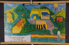 Schulwandkarte Rollbild