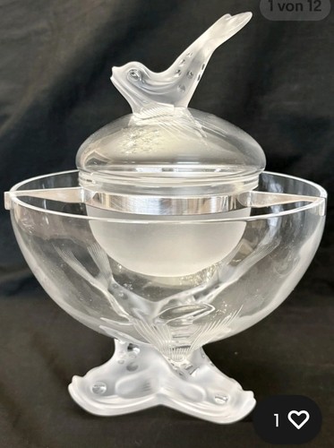 Lalique kaviar schale - lalique,