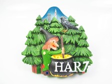 Harz Hexe Poly Magnet Germany