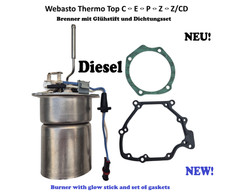 Webasto Thermo Top C E P Z Z/CD Brenner mit Glühkerze Glühstift Neues Original