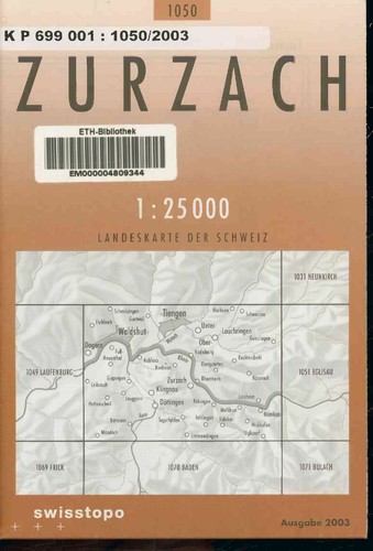 Zurzach landeskarte der - zurzach.,