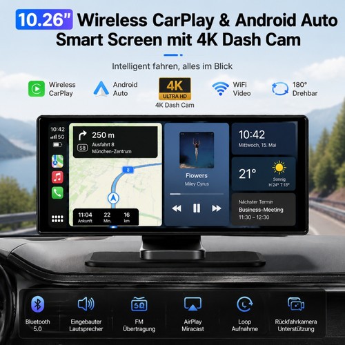 Carplay display 4k - 10.26",
