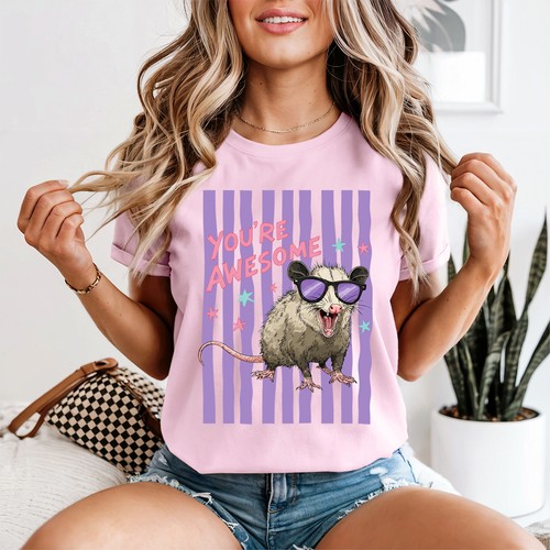 Opossum damen shirt - damen, t-shirt