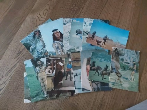 Winnetou postkarten 15 - -,