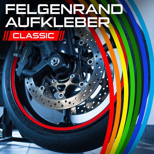 Felgenrandaufkleber 5mm - ██,