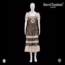 Damen Midi Kleid Elegant