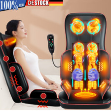 72CM Massagesitzauflage Massagegerät Rollmassage Nacken&Rücken Wärmefunktion