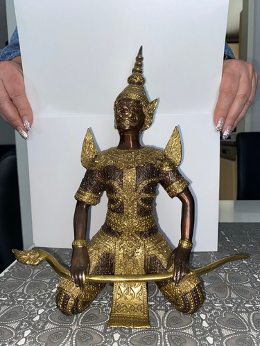 Bronze figur hanuman thailand - hanuman,