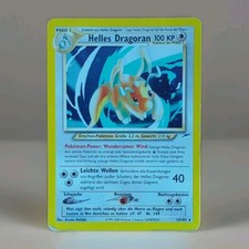 Helles Dragoran Holo Pokemon Karte Deutsch 14/105 Neo Destiny