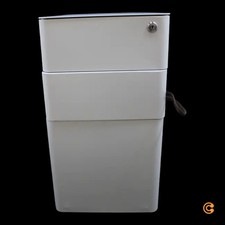 hjh OFFICE Rollcontainer Schubladenschrank Büro Stahl weiß A4 SIEHE TEXT/FOTO125