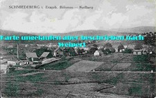 Schmiedeberg in Böhmen ,Kovarska,TOP erhalten, beschrieben,ungelaufen Sudeten