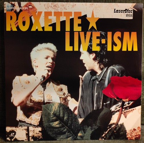 Laserdisc roxette live - laserdisc, live-ism