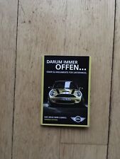 Original MINI Cooper Cabrio Jahreskalender Kalender Alwayas Open Neu