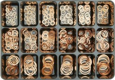 E-NORM Montagekoffer  19 Dichtringe Kupfer