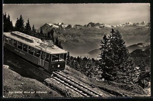 Rigi bahn - rigi-staffel, mit