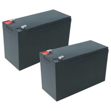 2x 6Ah 12V AGM Akku Batterie