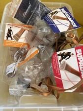 Sammlung Absatzschoner Ersatzriemchen Absatzflecken teils noch neu verpackt