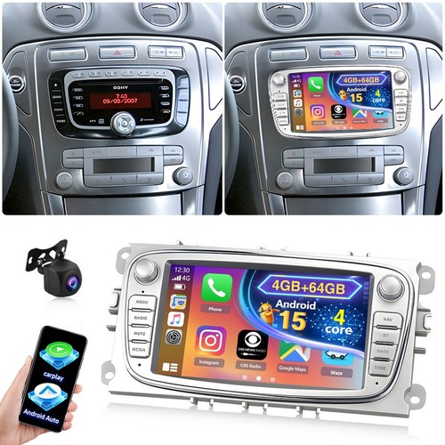 Android15 autoradio 64g - android15, für