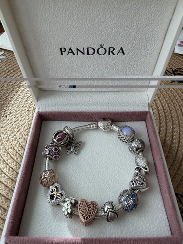 Pandora armband mit charms - mit, 13