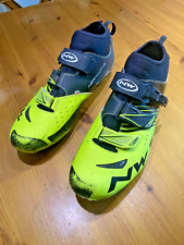 Northwave CX Tech Yellow Fluo/Black Radschuhe Größe 45 (29,3 cm) guter Zustand