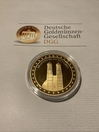 Dgg goldmünze frauenkirche - dgg,