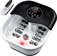 Fußsprudelbad mit Massage