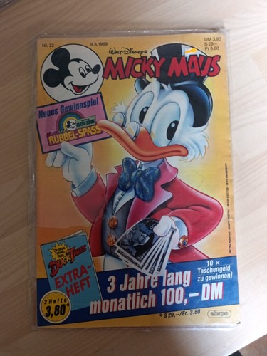 Micky maus 1989 - 33/1989, beilage