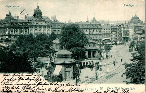 Gruss aus frankfurt - ak,