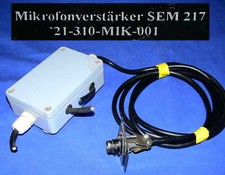 Mikrofonverstärker SEM217 21-310-MIK-001 Funkgerät Bausatz Microphone Amplifier