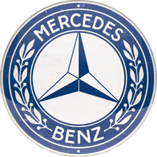 Blechschild - Mercedes-Benz