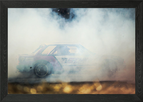 Drifting car smoke - car,