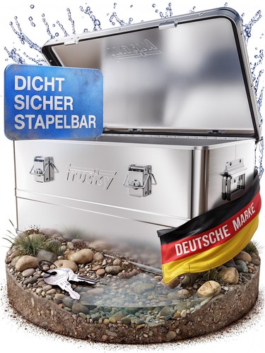 Aluminium box mit deckel - box,