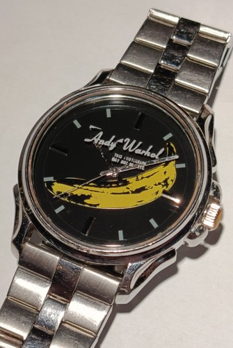 Andy warhol - quarz, uhr