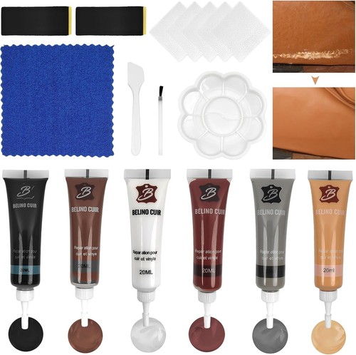 Leder reparatur set schwarz - reparatur,