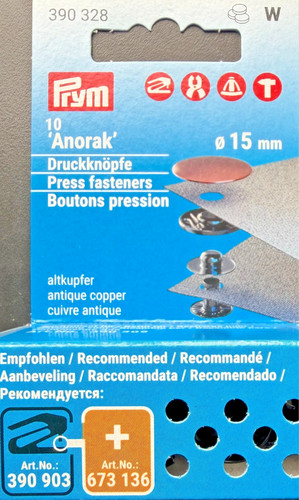 Anorak druckknöpfe - 10,