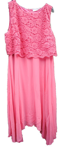 Chiffonkleid mit
