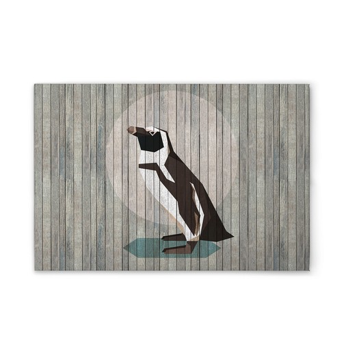 Tadessi leinwandbild holzoptik - leinwandbild,