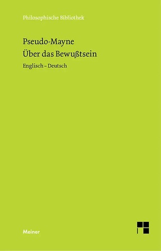 über das bewusstsein - Über, (1728)