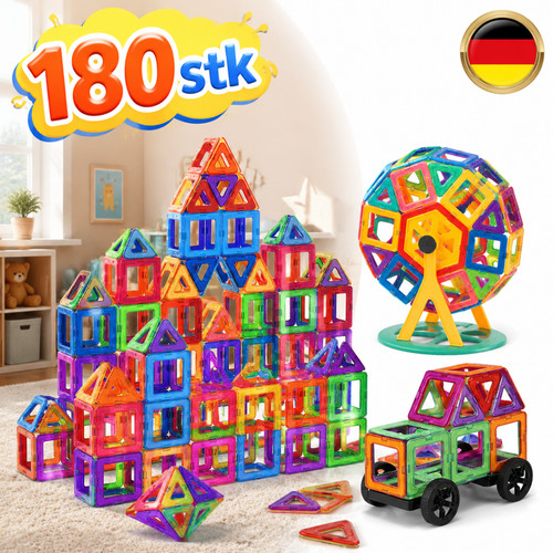 180 stück magnetbausteine - stück,