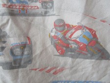 Carrera Rennwagen Motorradrennen Bettwäsche